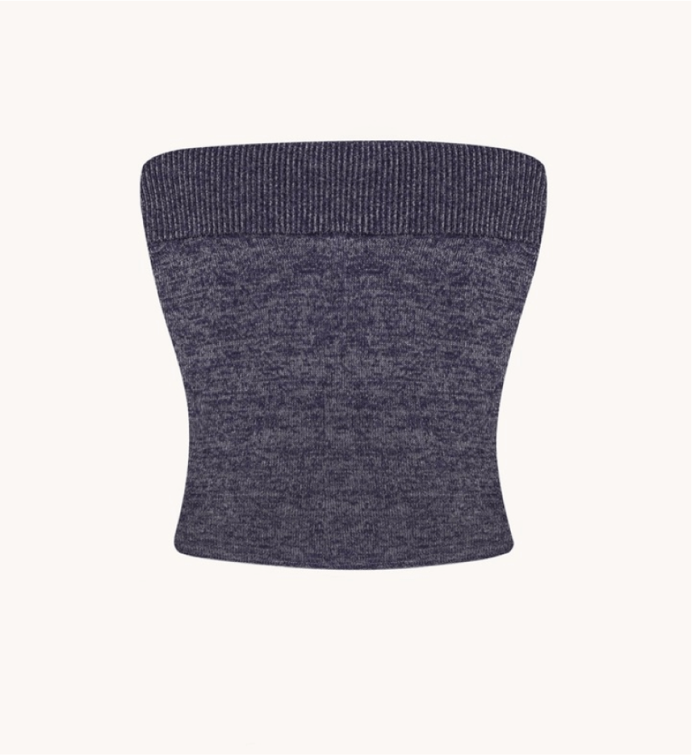 BlackSeaTribe Semi-sheer top violet