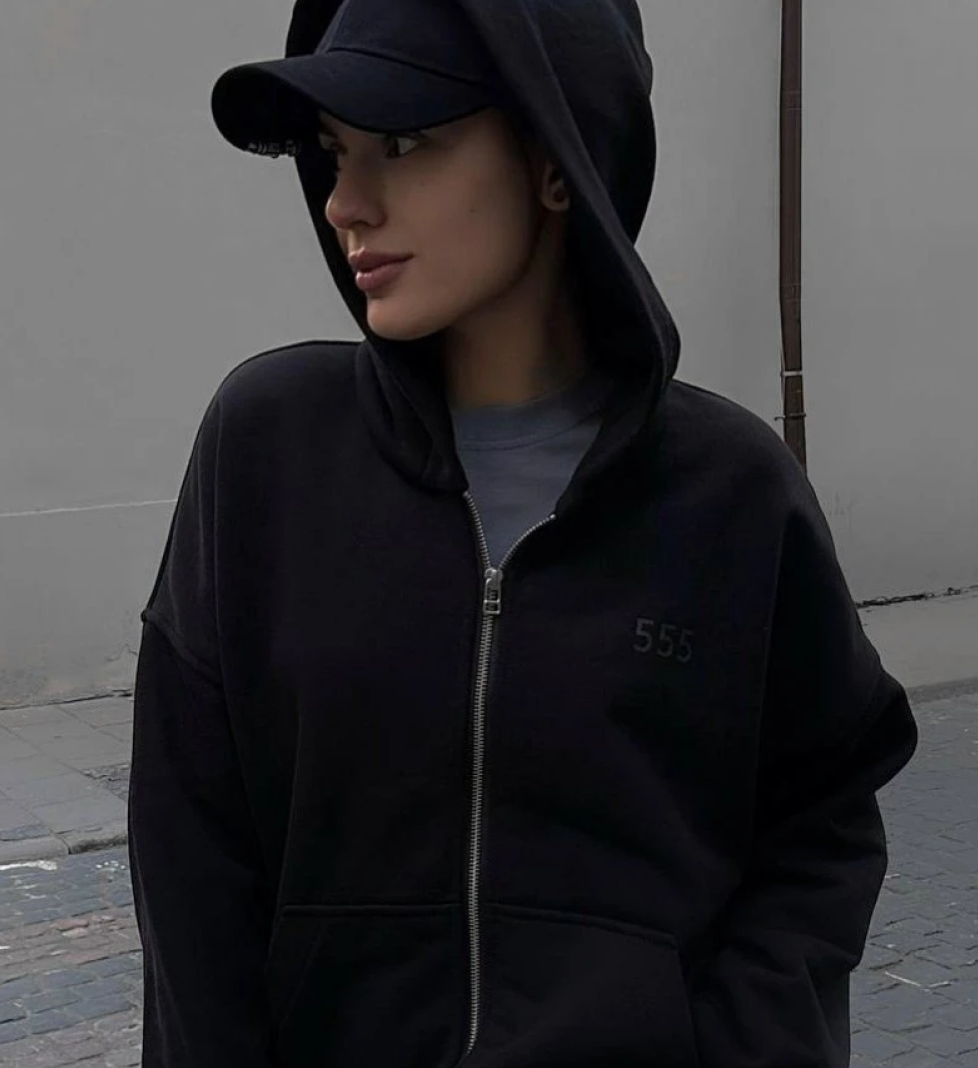 BLAZH' Hoodie butterfly black