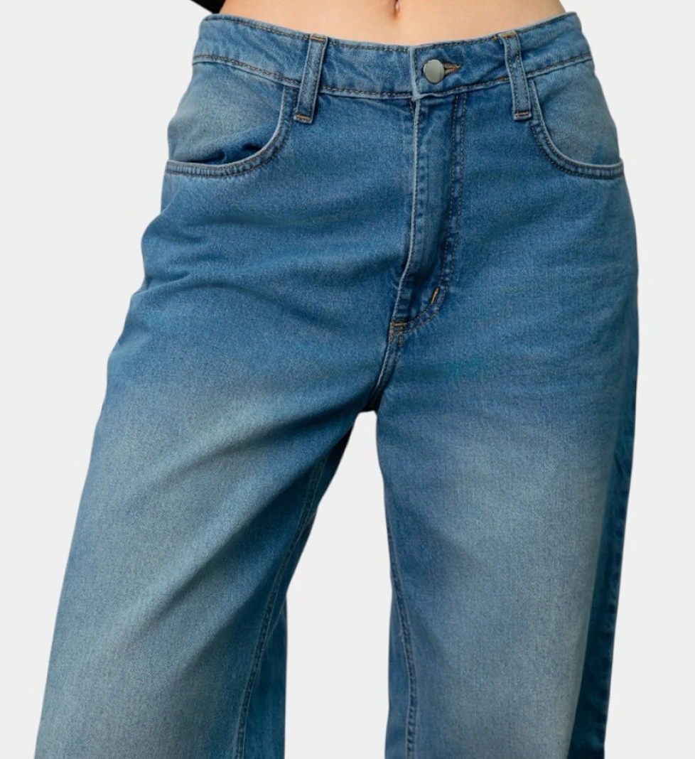 Blazh low-rise jeans Blue