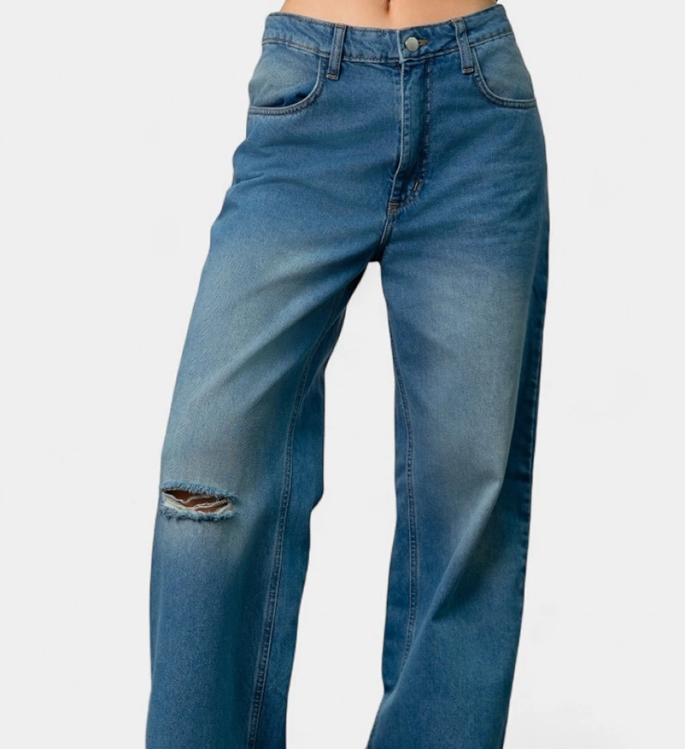 Blazh low-rise jeans Blue