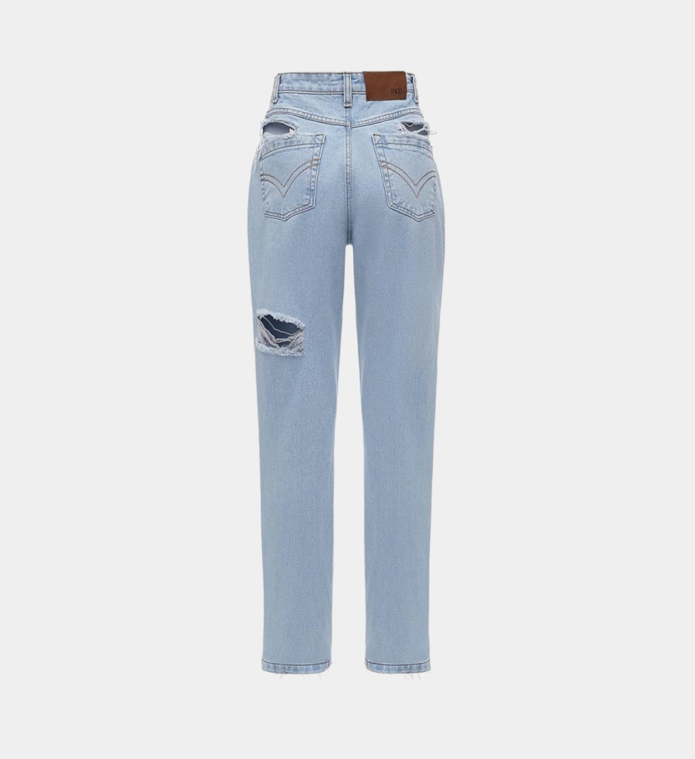 BLAZH' Straight fit jeans light blue