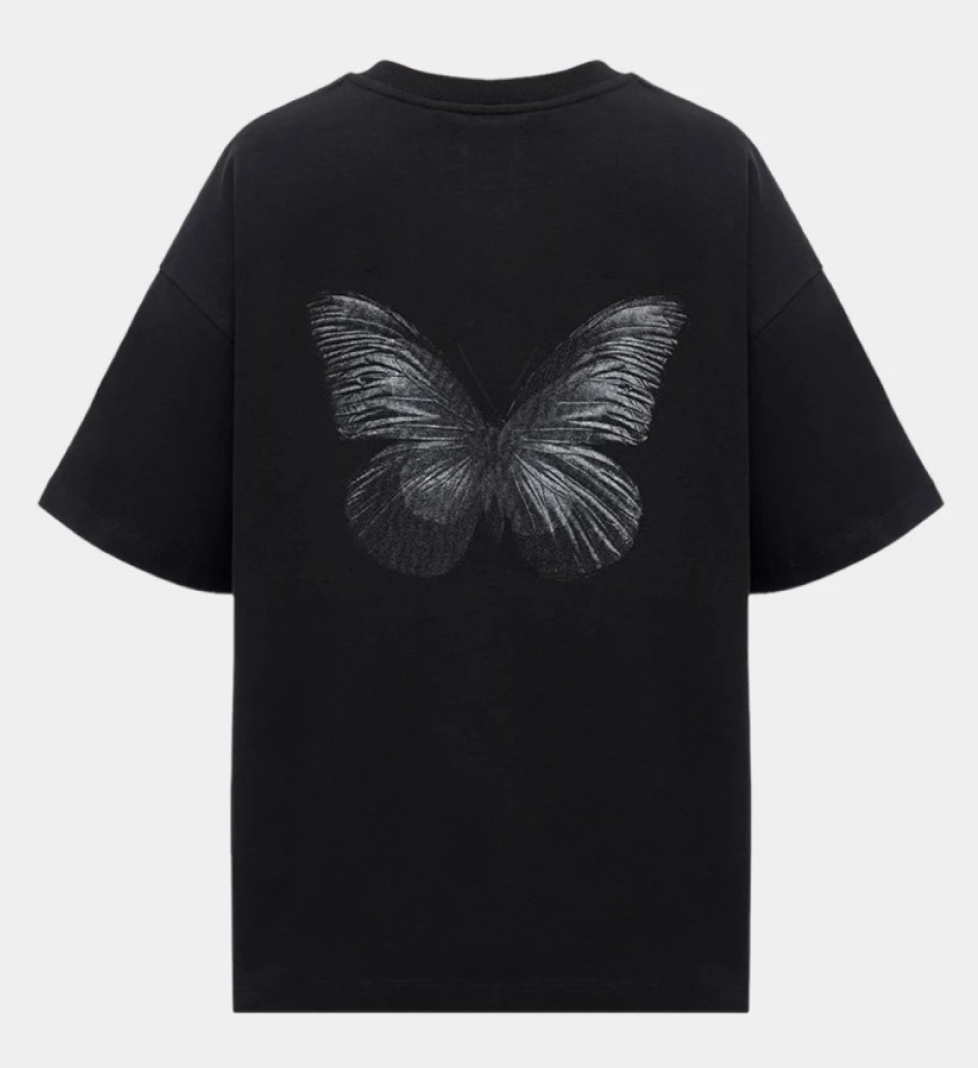 BLAZH' T-shirt Butterfly black