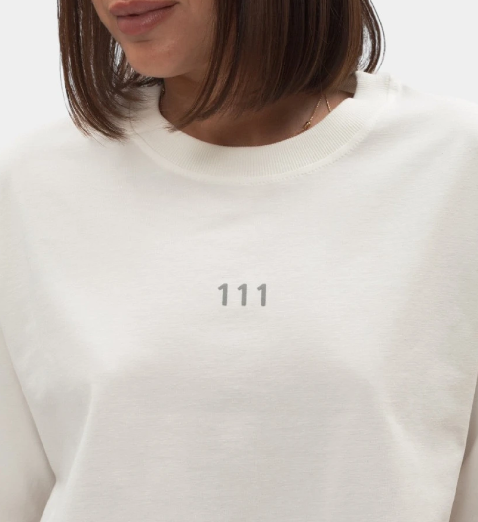 BLAZH' T-shirt Butterfly white
