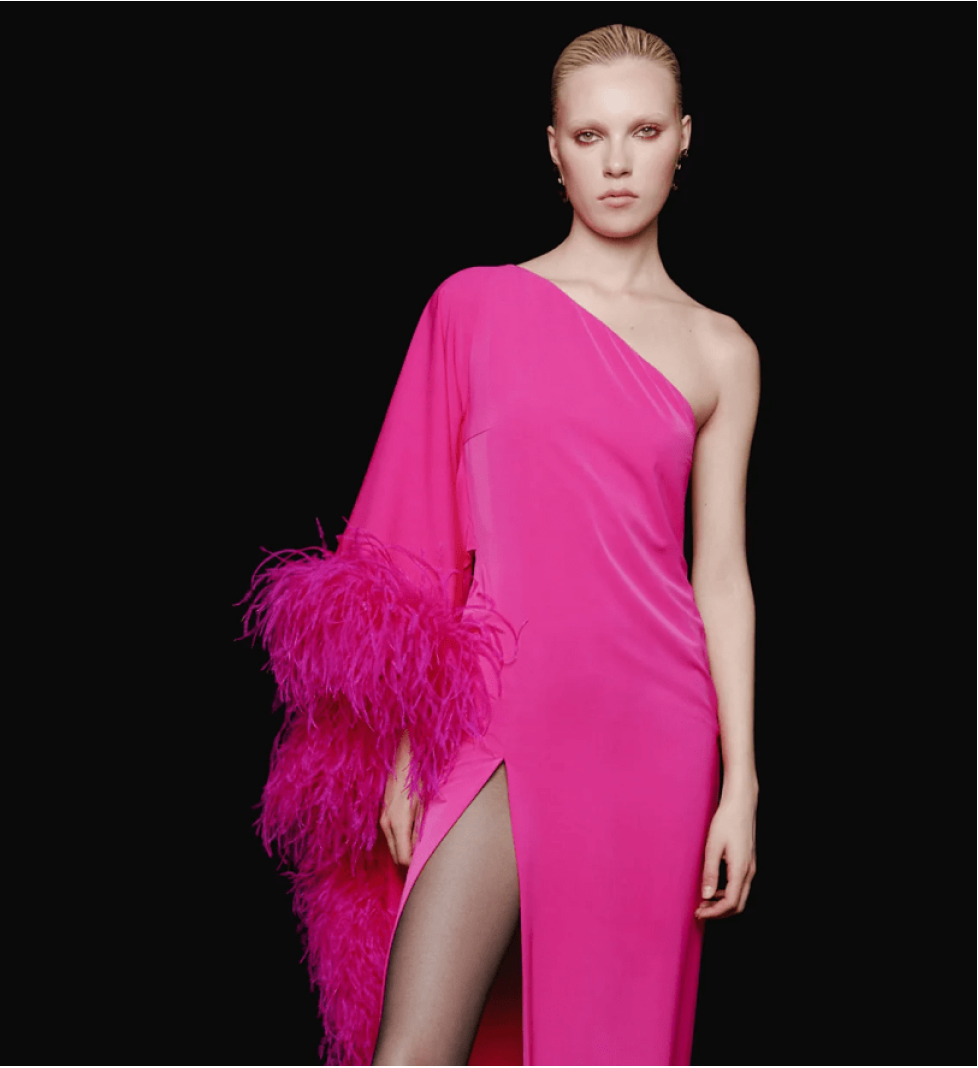 Blazy Shower Fenix Dress Pink