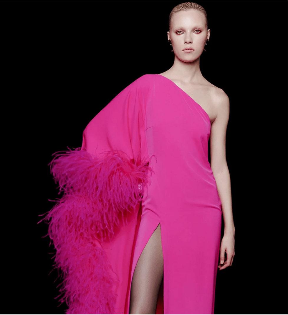 Blazy Shower Fenix Dress Pink