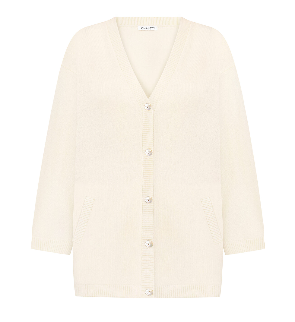 CHALETY Vienna cardigan milk