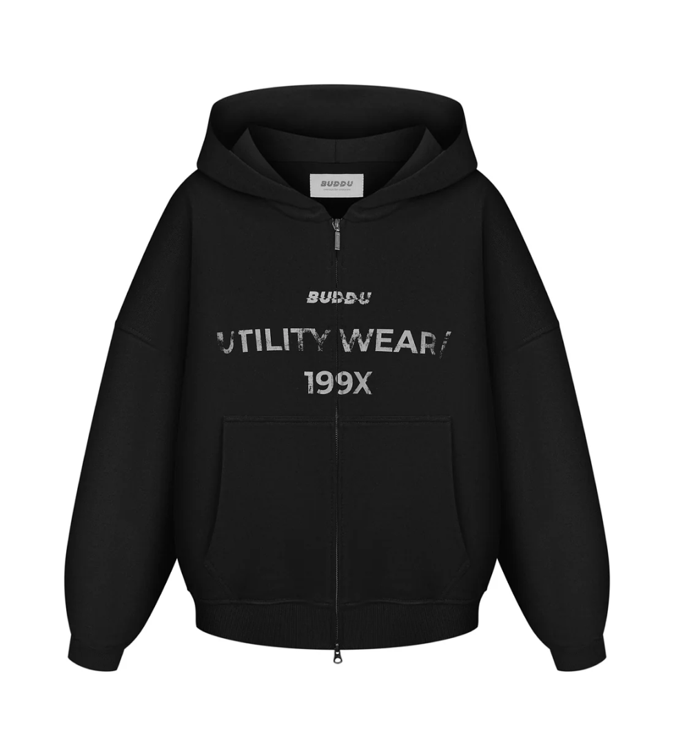 BUDDU hoodie universal black