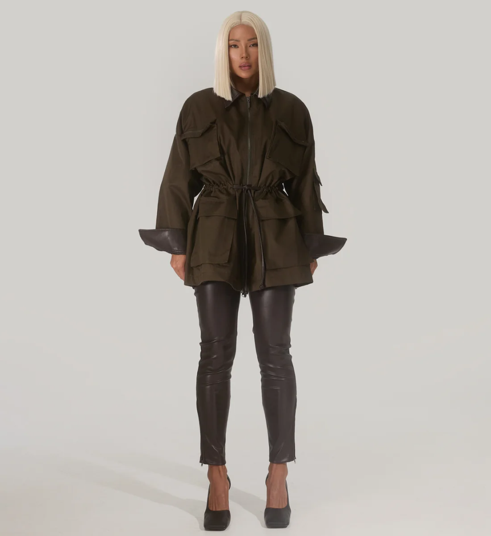 BUDDU IRIS jacket khaki