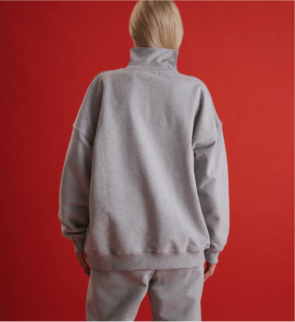BUDDU Sport grey tracksuit with joggers