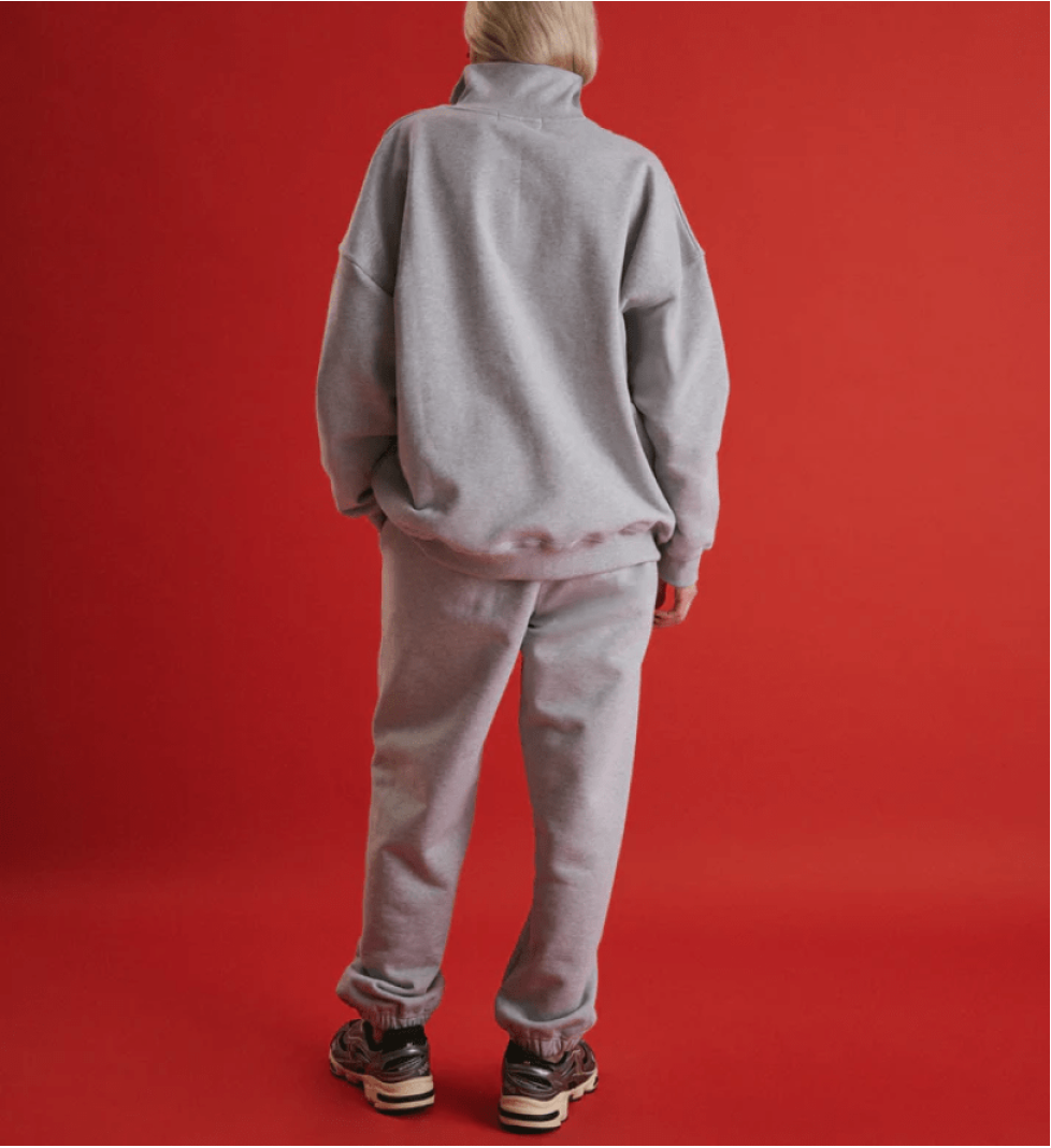 BUDDU Sport grey tracksuit with joggers