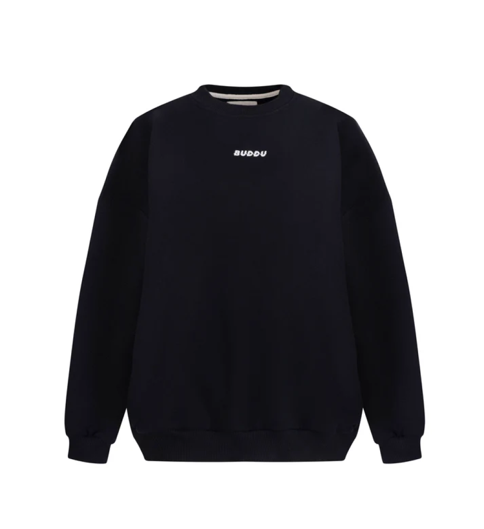 BUDDU Sweatshirt with fleece Winter 22/23 black