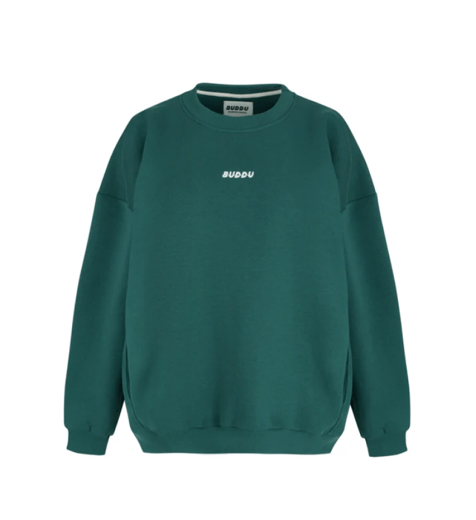 BUDDU Sweatshirt with fleece Winter 22/23 green