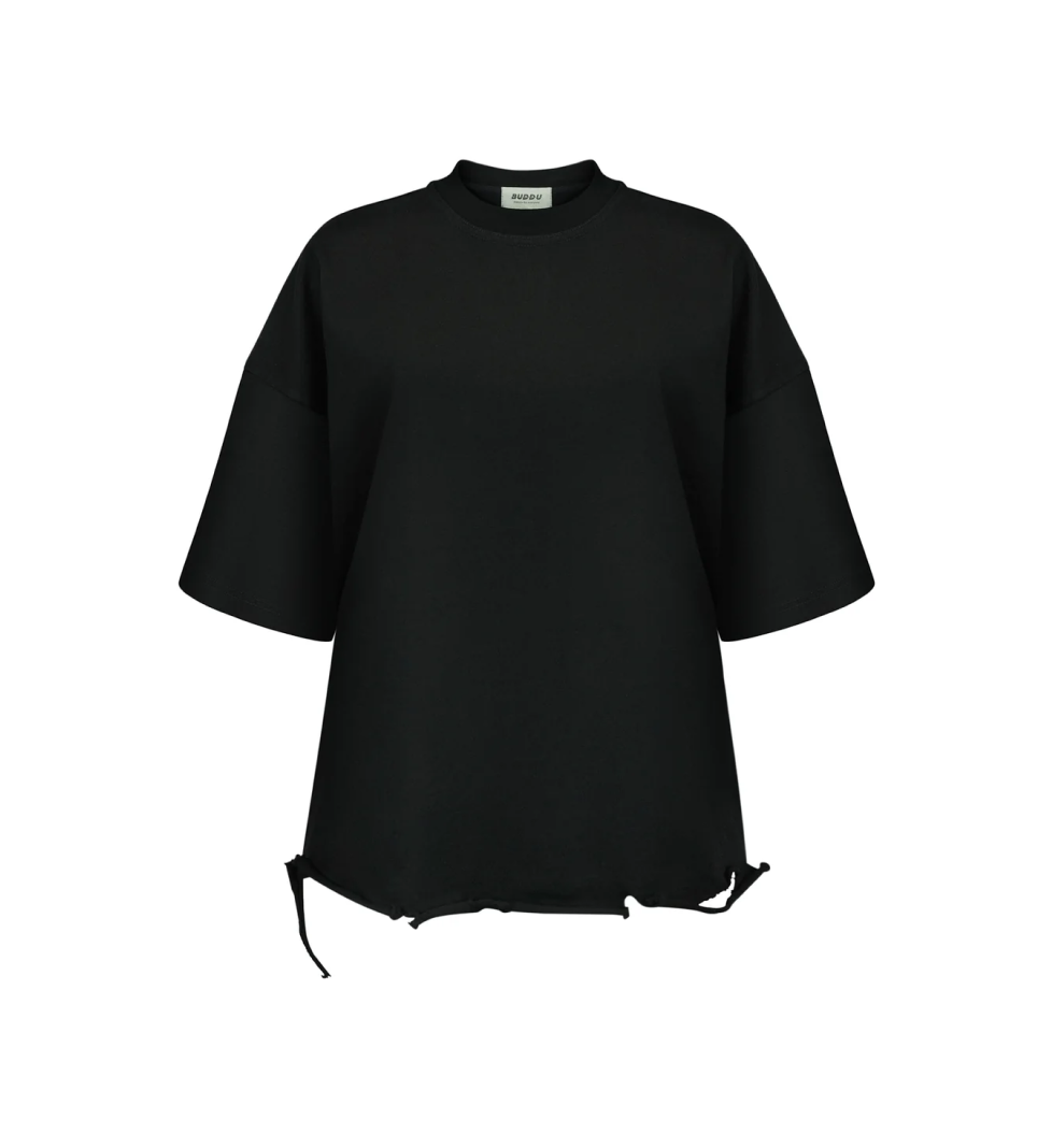 BUDDU basic T-shirt black