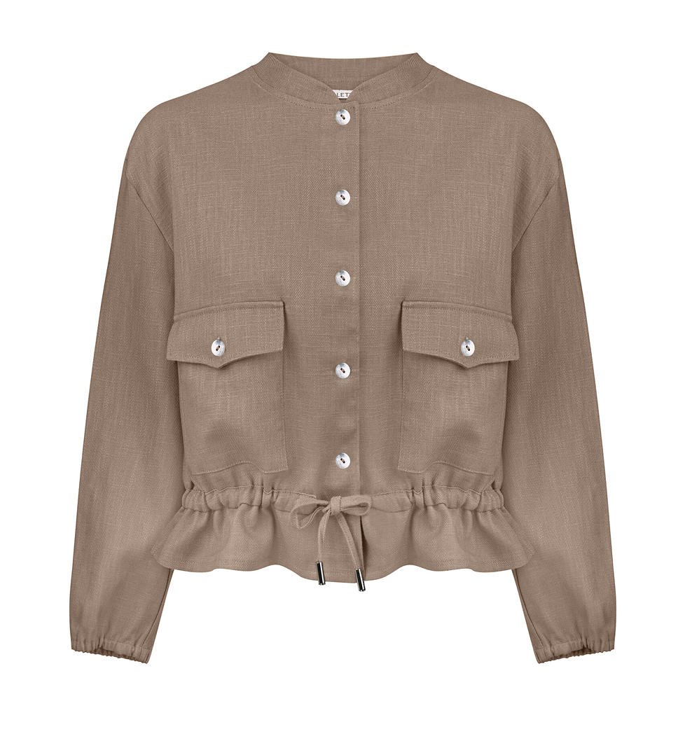 Chalety Tuscany Bomber Jacket Brown