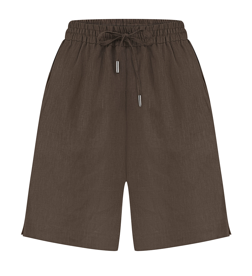 CHALETY Sicily chocolate shorts
