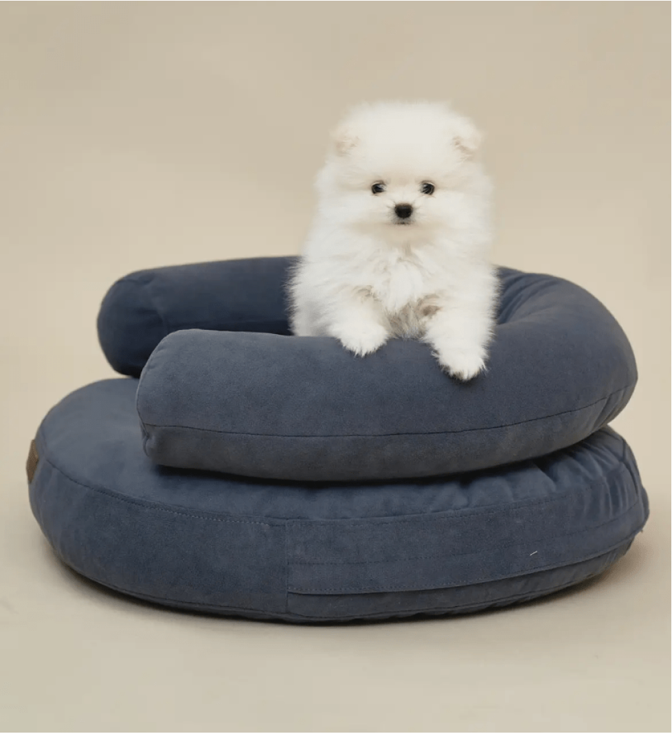 CHOUCHOU orthopedic bed for dogs “Marshmallow” dark grey