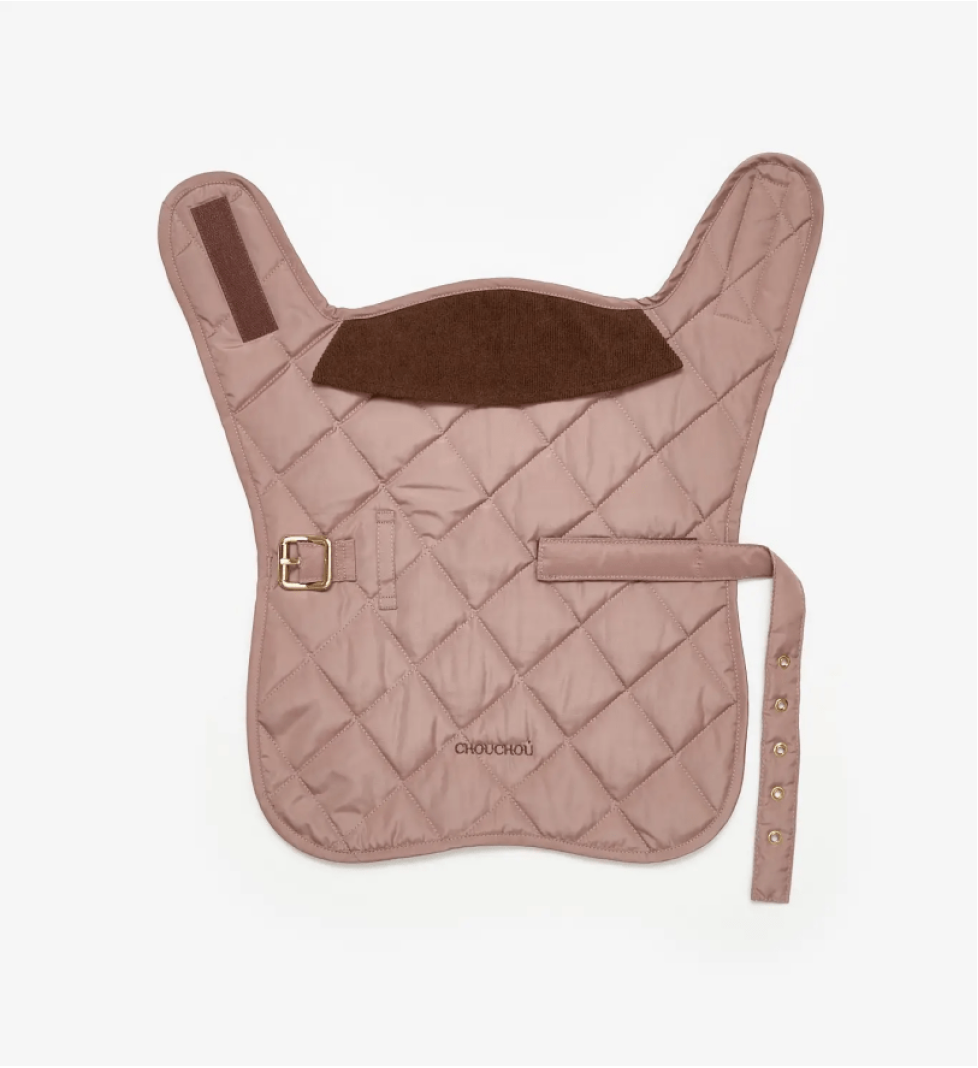 CHOUCHOU waterproof quilted blanket for dogs cocoa