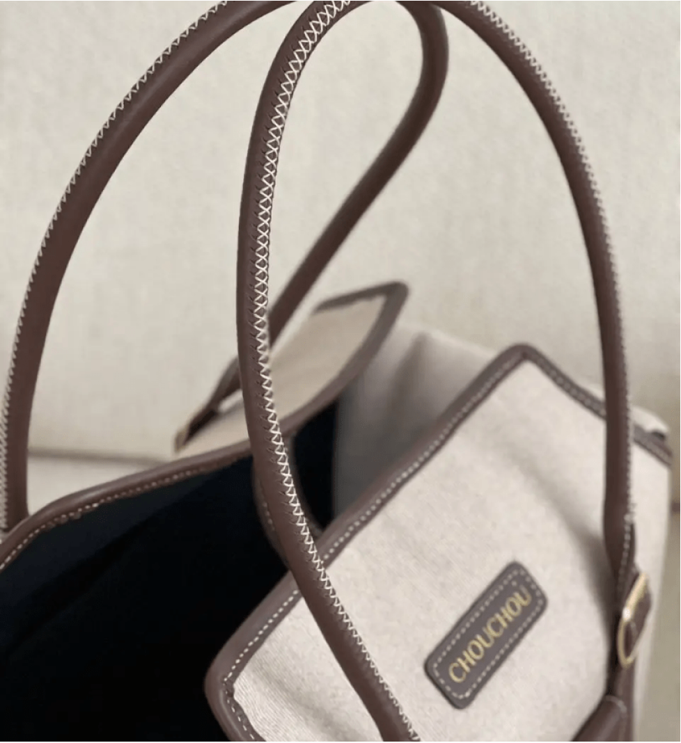 CHOUCHOU carrier bag for dogs “Classy” beige