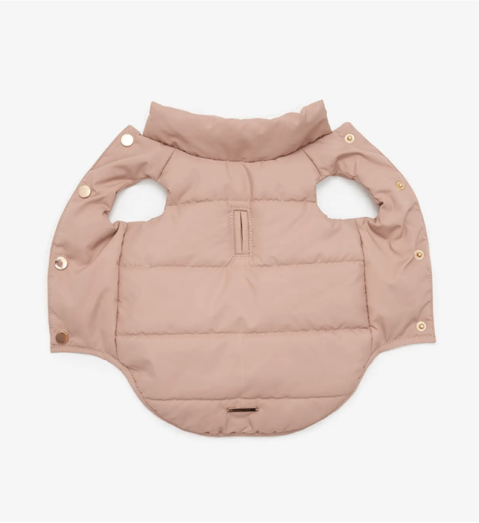 CHOUCHOU vest-puffer for dogs beige