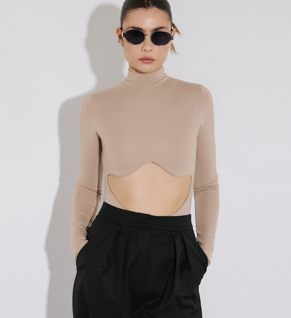 Demn Nora bodysuit beige