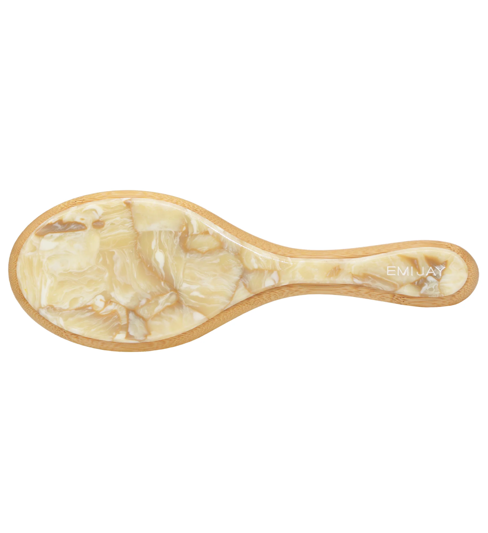 EMI JAY Flat Brush in Chantilly Yellow