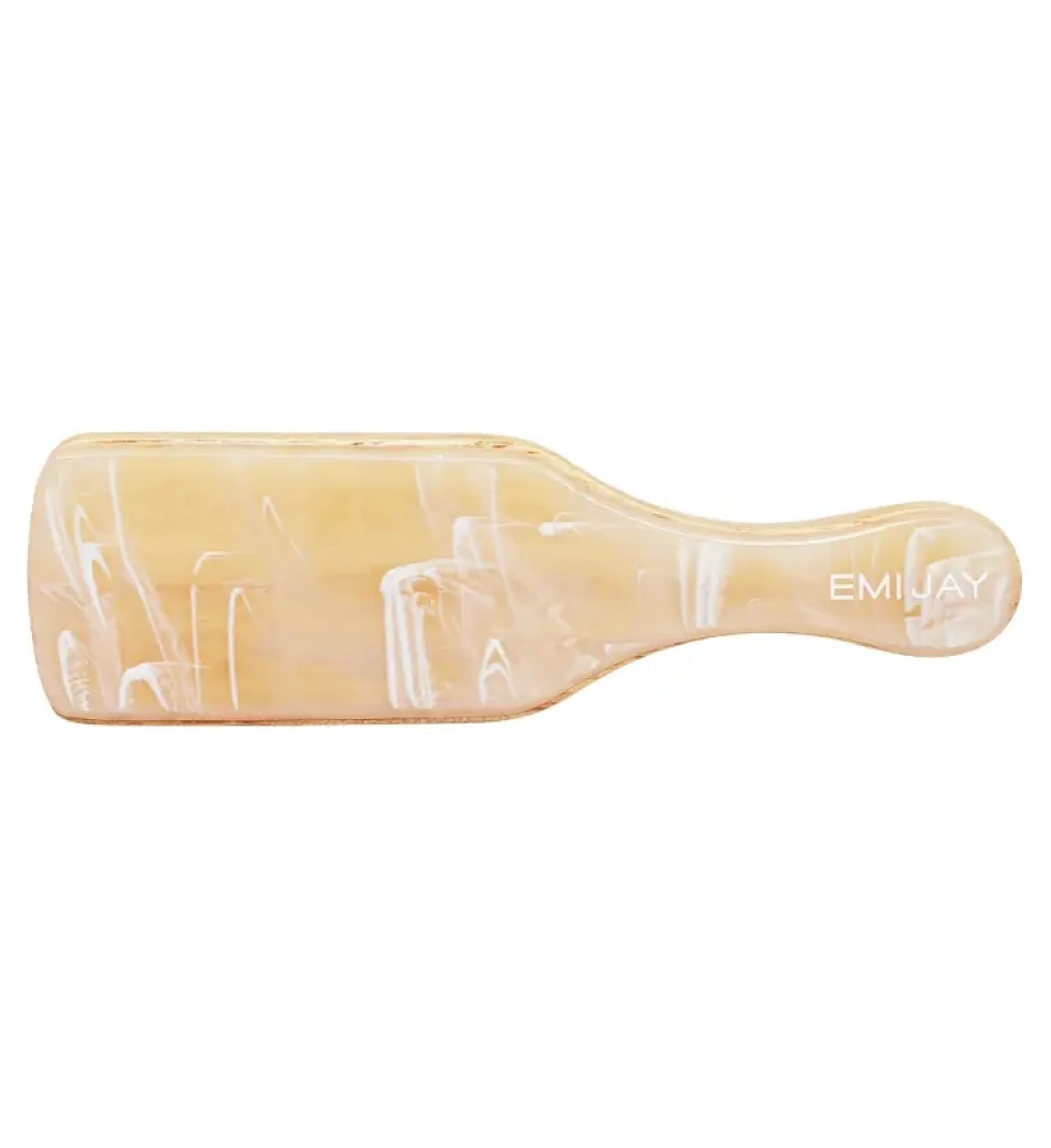 EMI JAY Mini Boar Bristle Brush in Leche Beige