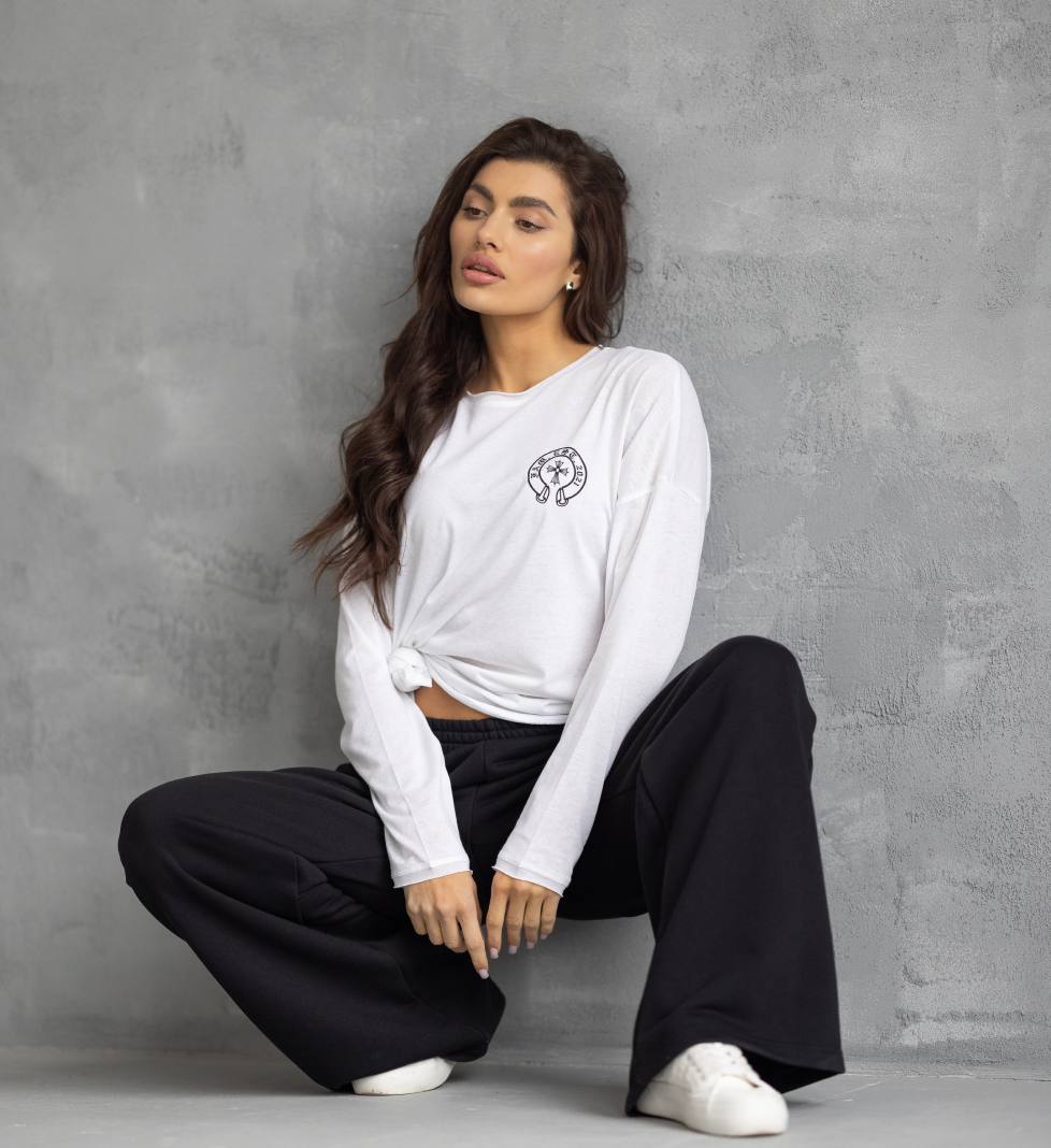 Fam Est long sleeve white