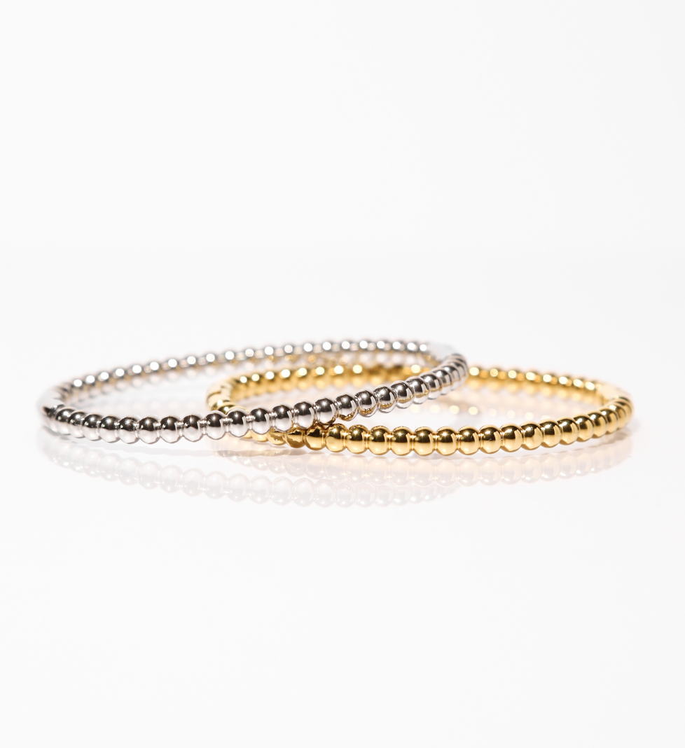 FEMI Pellet bracelet silver