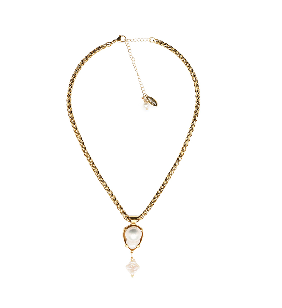 Grains De Verre "ODESA" Necklace Gold