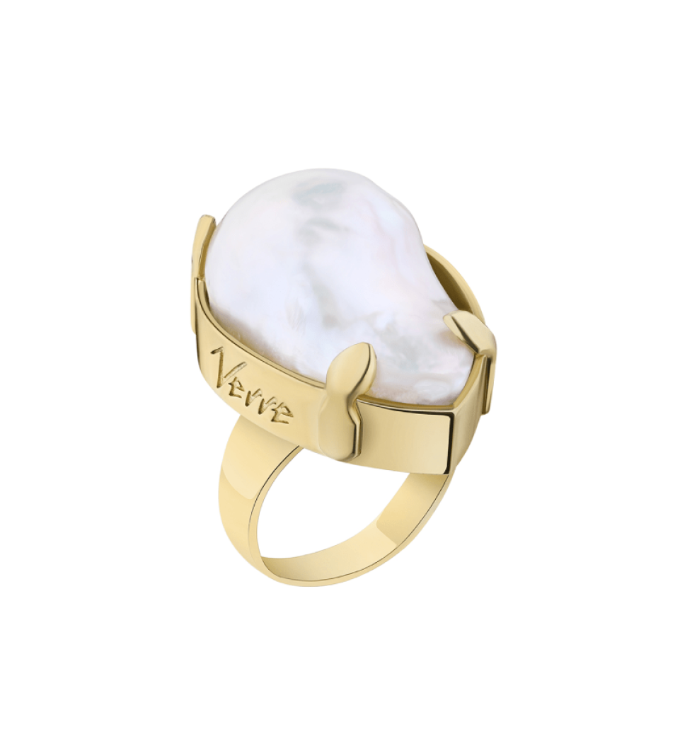 Grains De Verre "ODESA" Ring Gold