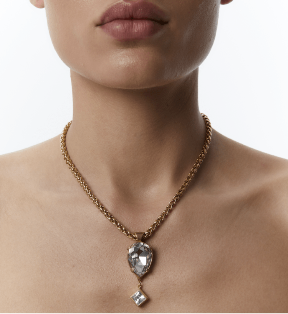 Grains De Verre "RADIANCE" Necklace Gold