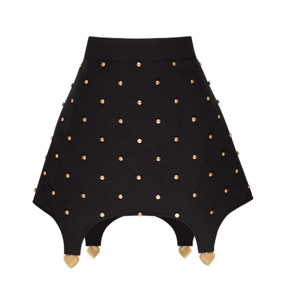 GURANDA Black Mini Skirt
