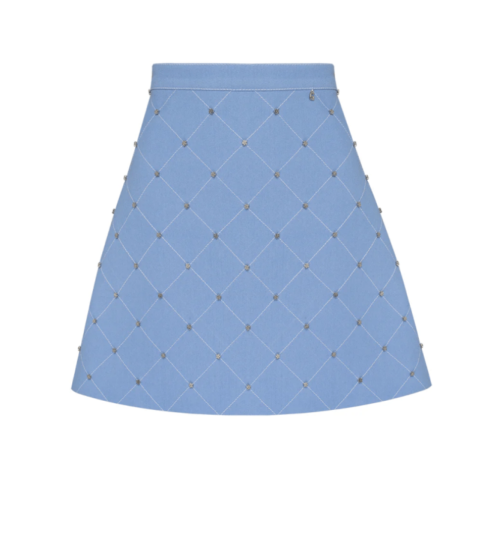 GURANDA Mini skirt light blue