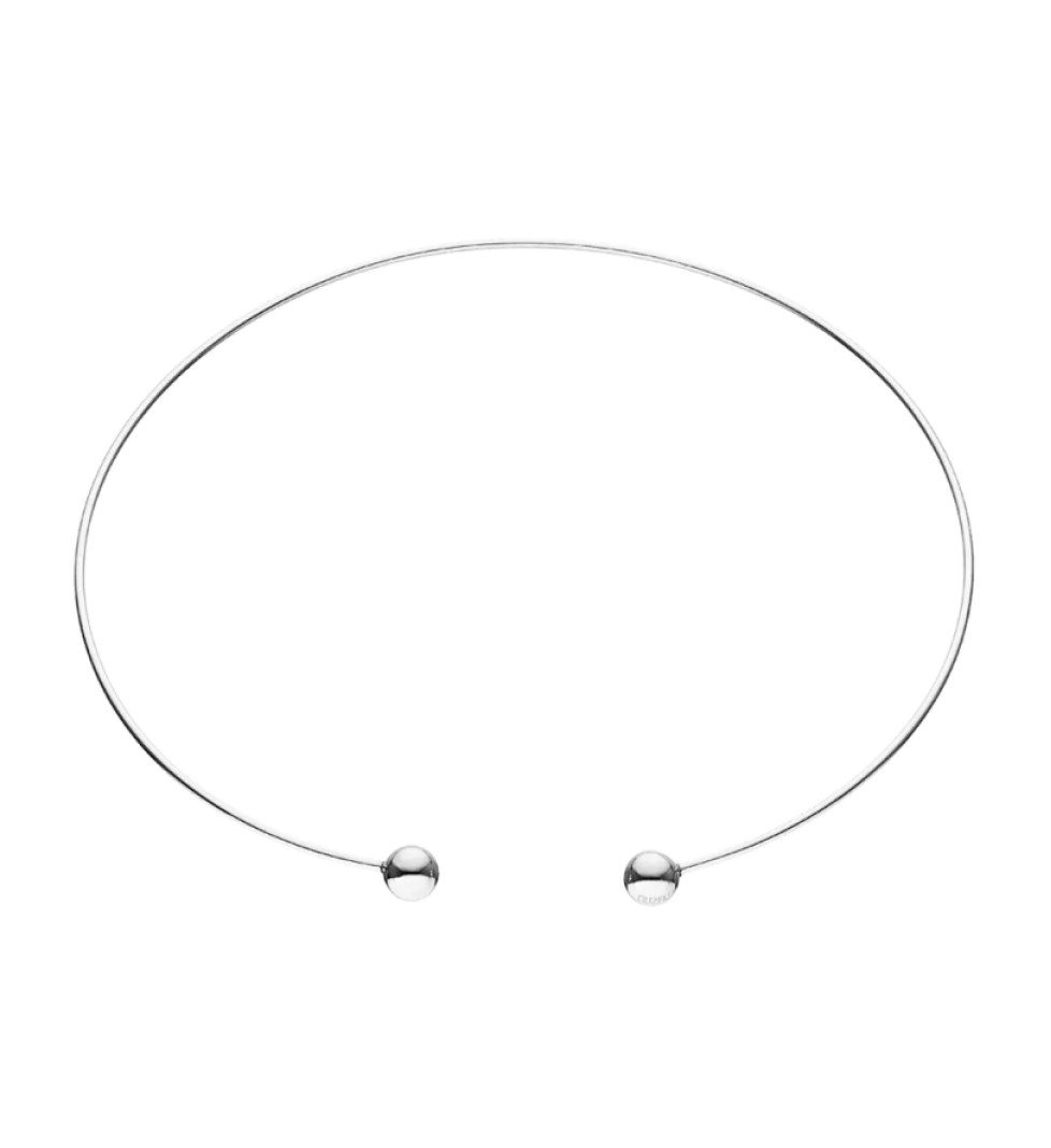 Чокер GUZEMA, шарики White Gold