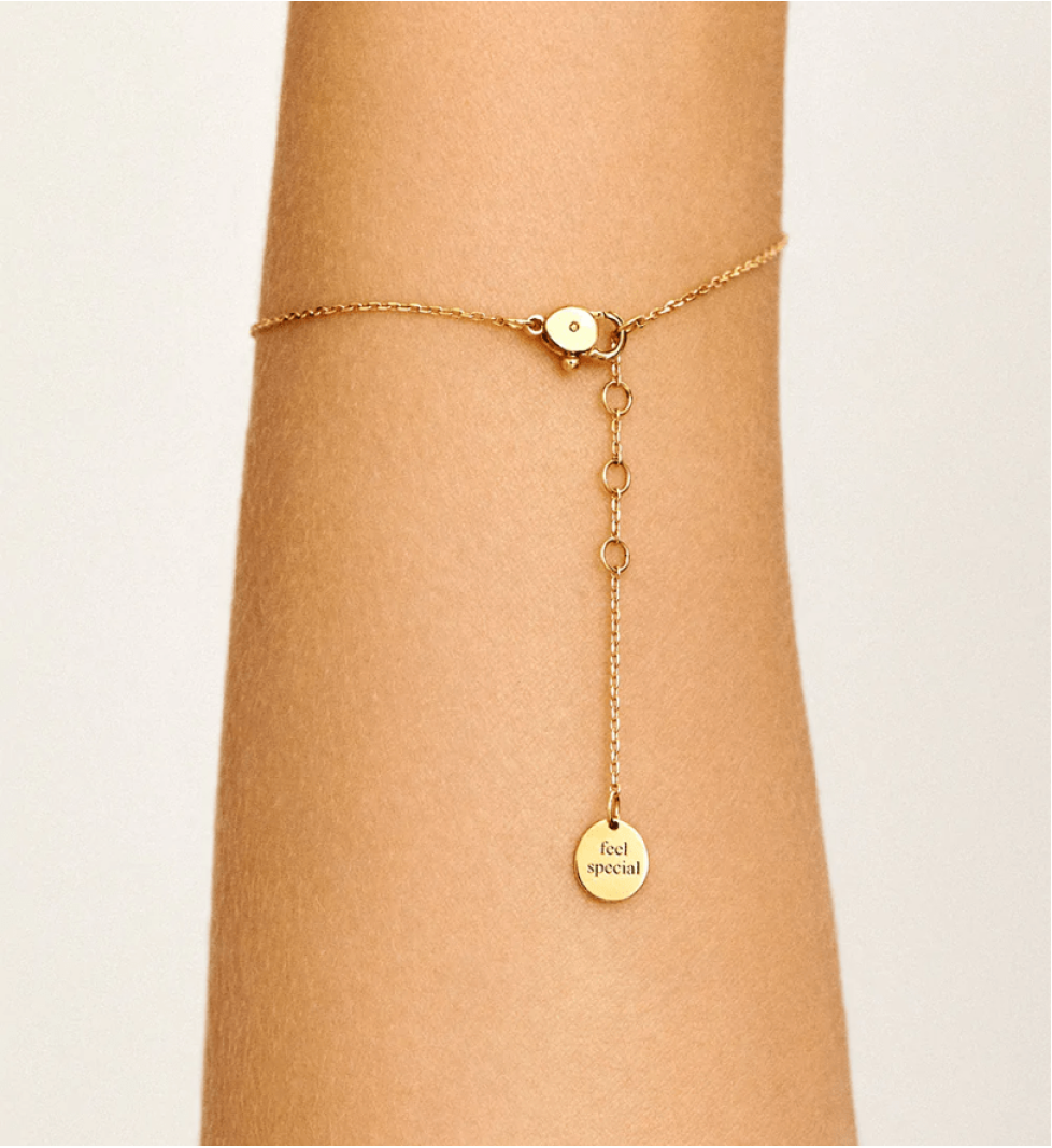 GUZEMA clasp bracelet, heart Gold