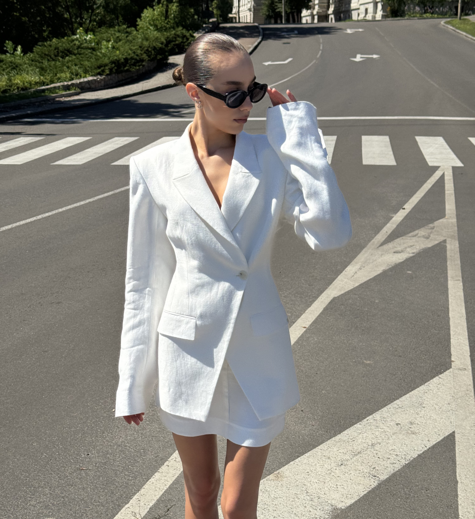 Піджак HAVRY “EMILIA” white