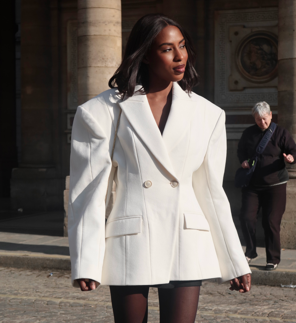 HAVRY “FREYA” blazer white