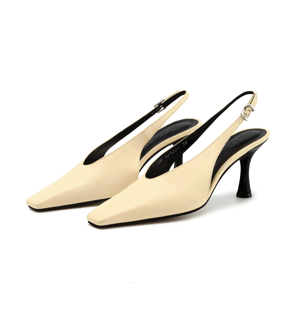 JECOME Ducks slingbacks yellow