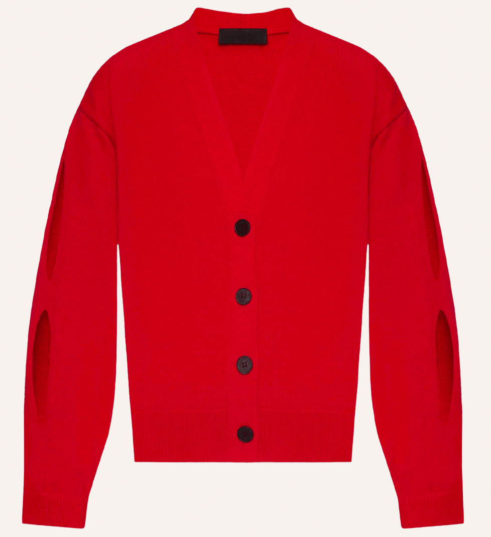 Katerina Kvit cardigan in red cotton