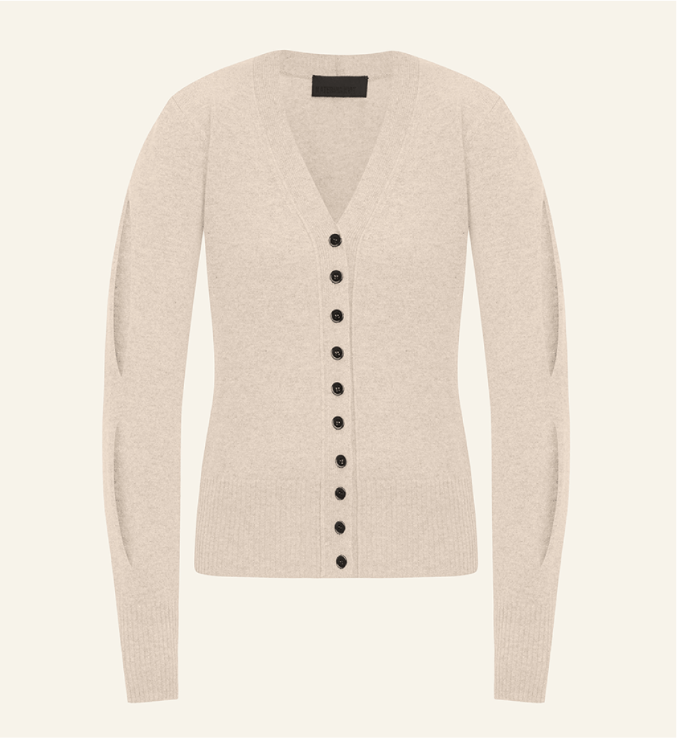 Katerina Kvit Cardigan Bej