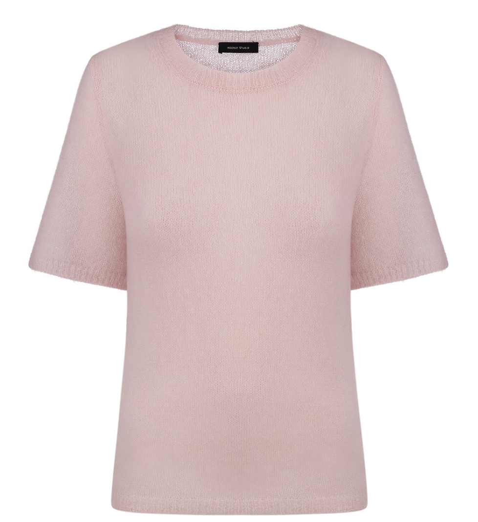 Keenly kid mohair t-shirt