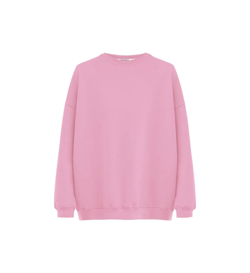 KEEPSTYLE basic sweatshirt in bubble color