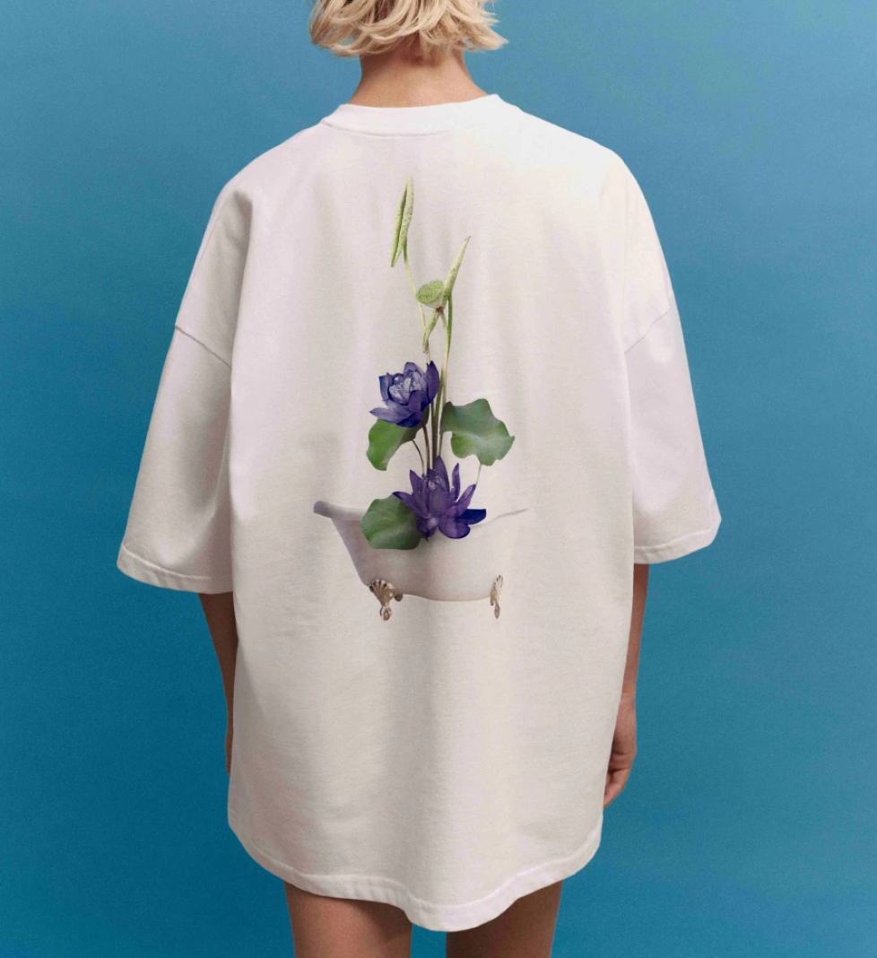 Футболка KEEPSTYLE Care So Much в цвете white