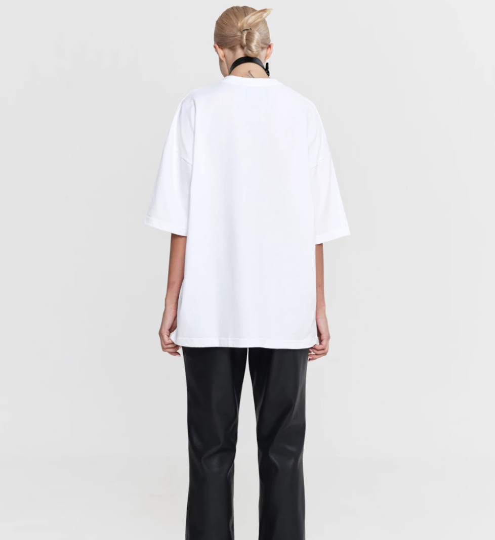 KEEPSTYLE guardians T-shirt in white color