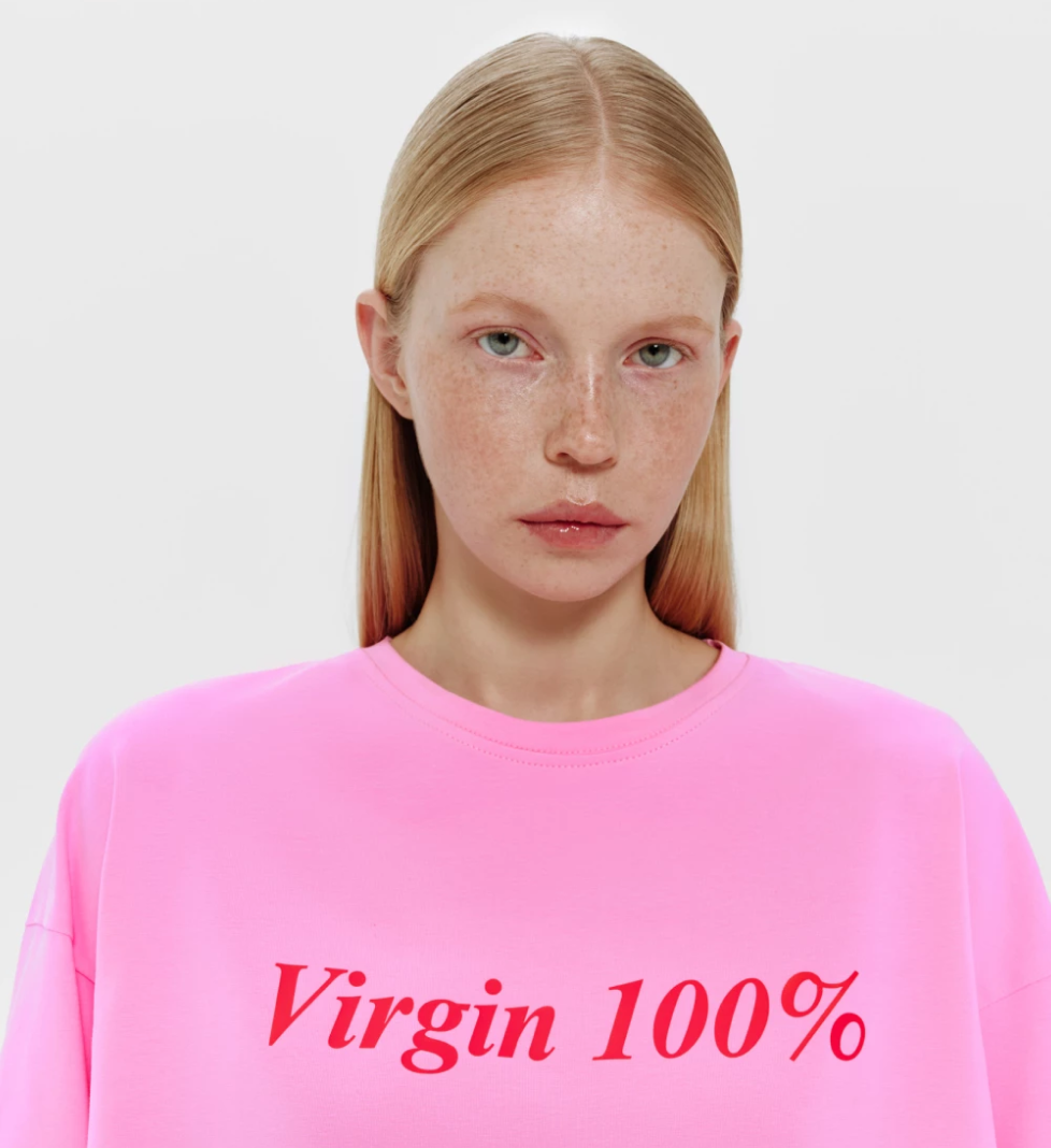 KEEPSTYLE virgin T-shirt in bubble color