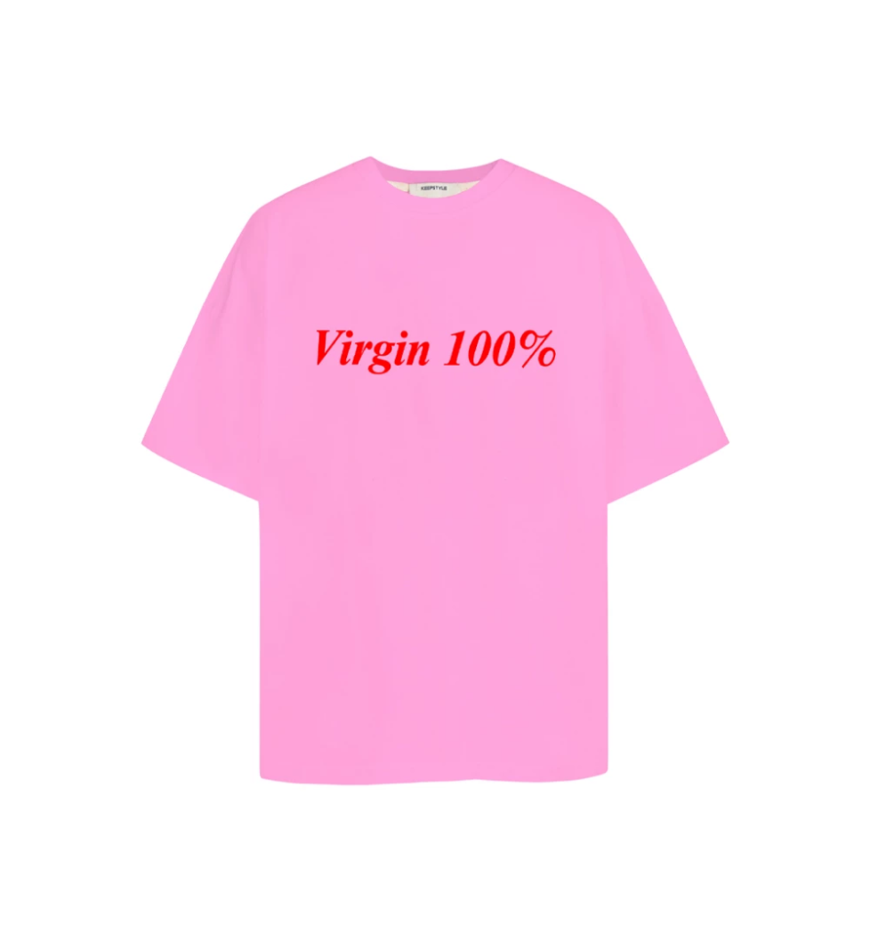 KEEPSTYLE virgin T-shirt in bubble color
