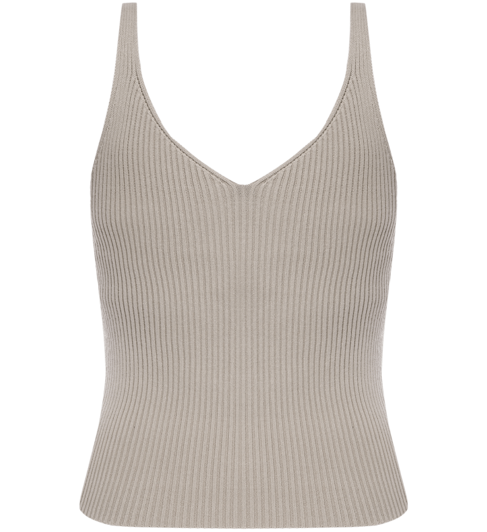 KNITWEAR Grey top