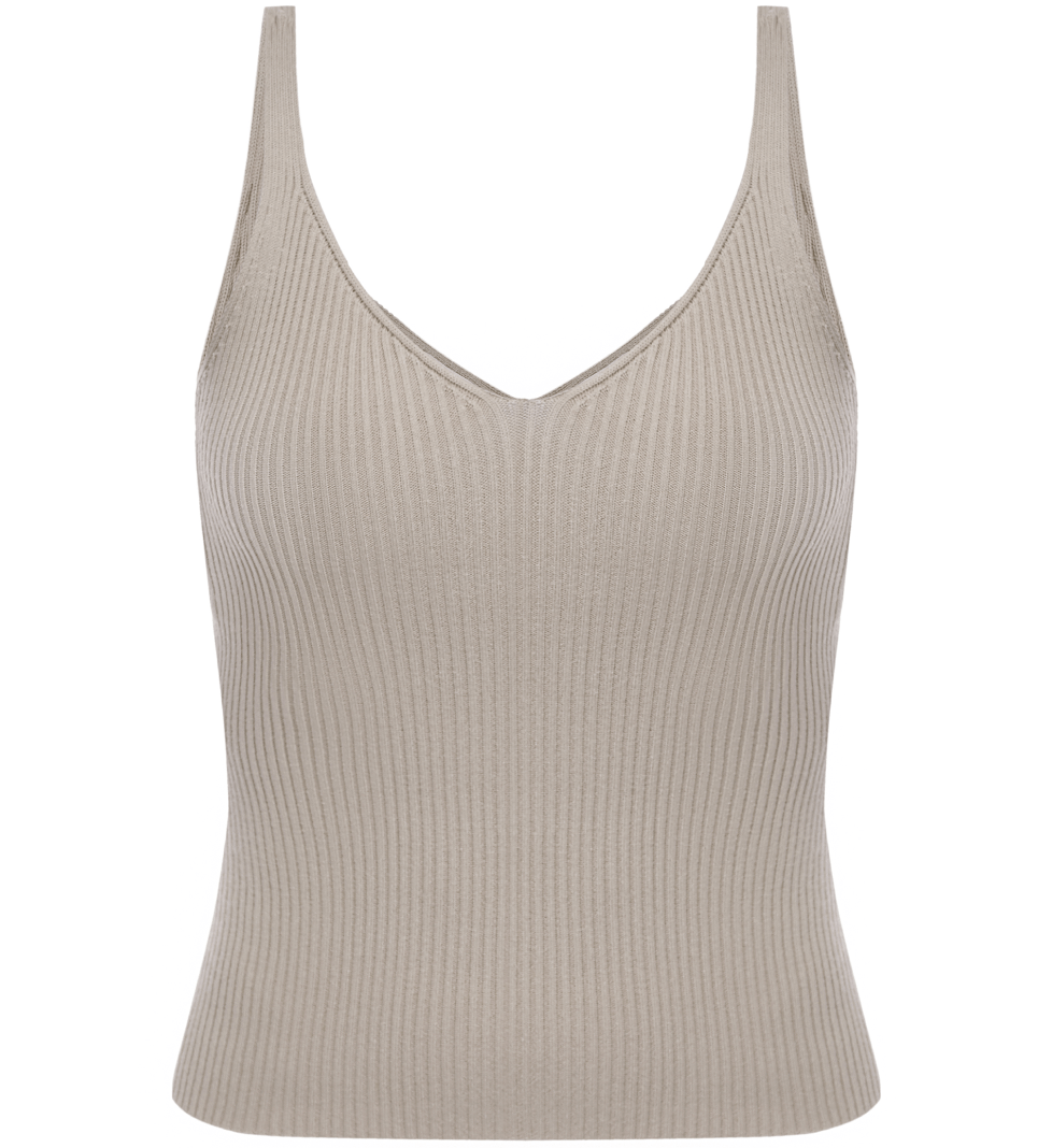 KNITWEAR Grey top