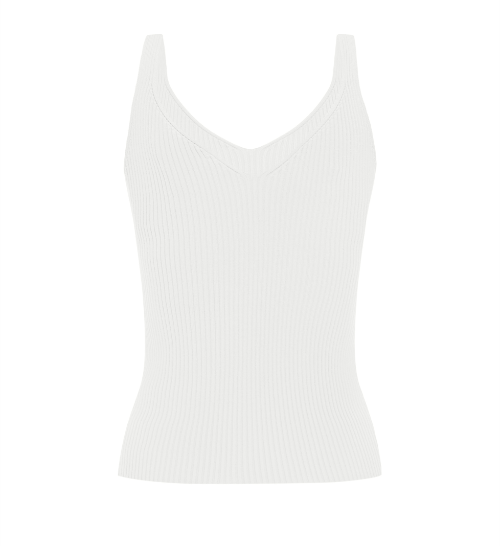KNITWEAR Milk top