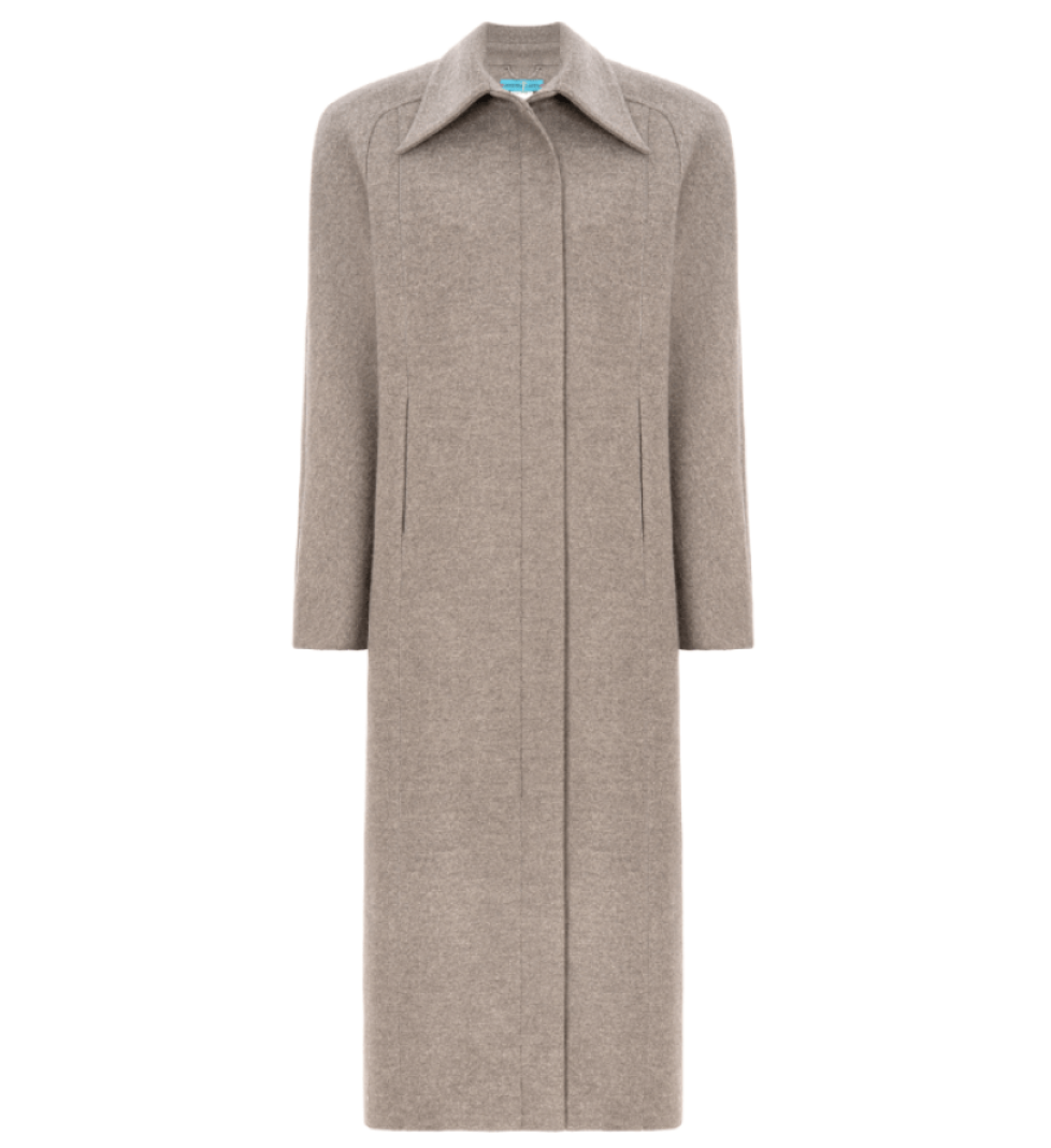 KRISTINA LAPTSO Business wool coat beige